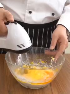 Máy Đánh Trứng - Máy Đánh Trứng Cầm Tay - Trộn Bột - Trộn Kem Sữa Cafe - Công Suất Cao Nhuyễn Đều