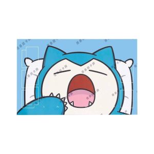Bandai | Tự Làm Ptcg Snorlax Anime Dễ Thương Thẻ Trận Chiến Thảm Đơn Người Chơi Board Game Thẻ Pad Cao Su Chuột Posh