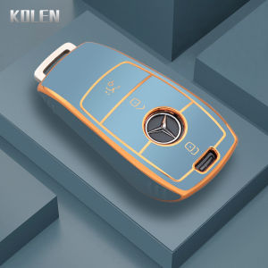 Fashion TPU Car Smart Key Case Cover Shell For Mercedes Benz A C E S Class GLS GLA GLC CLS W205 W222 W213 W177 X167 Accessories