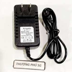 Adapter DC 6V - 2A / Đầu cắm 5.5mm x 2.1mm và Đầu cắm 4.0mm x 1.7mm