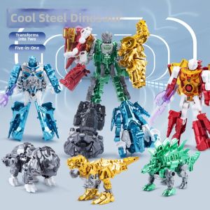 Stylish Transformable Educational Dinosaur Robot