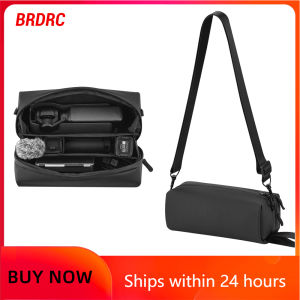 BRDRC | BRDRC Pocket 3 Storage Bag Carrying Case for DJI OSMO 360 Accessories Large Capacity Portable Gadget Pouch Crossbody Bag Black