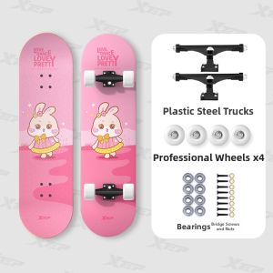 XTEP | Childrens Beginner Double Kick Longboard