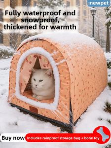 New Pet | Closed Insulated Cat Shelter