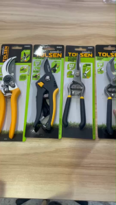 TOLSEN กรรไกรตัดกิ่งปากเฉียง ปากตรง รหัสสินค้า 31018  31019   31021   31022