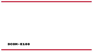 DCOM RG59 Coaxial Cable 100 Meter Black Color Colour PVC Outer Jacket for CCTV Analog Signal use DCOM-E100