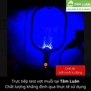Vợt muỗi thông minh đa năng đèn bắt muỗi diệt công trùng điện quang an toàn cho trẻ em