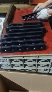 6 Slot Tempat Stik Billiard ABS Rak Stick Billiard Plastik Wall Cue Rack
