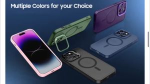 Kickstand Magsafe Magnetic Matte Silicone Case For iPhone 16 16Pro 16Plus 16ProMax iPhone16