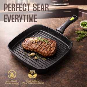 Wyking Solitaire Induction Grill Pan 26cm (DZJF26)