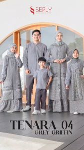SARIMBIT SEPLY 2025 TENARA 04 GREY GRIFFIN TERBARU GAMIS & KOKO KELUARGA LEBARAN REUNI PREMIUM KEKINIAN TERMURAHH