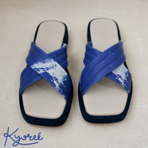 Kyoree Fuji Sandal Wanita Platform - Sandal Printing