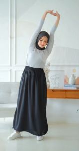 Afna Hilya Rok Celana Olahraga Jogger Training Wanita Muslimah Skirt