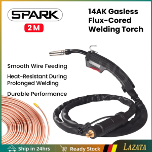 SPARK 14AK Welding Torch Airless Pure copper /Quick Plug MIG Welding Torch 14AK Gasless  for MAG Welding Machine