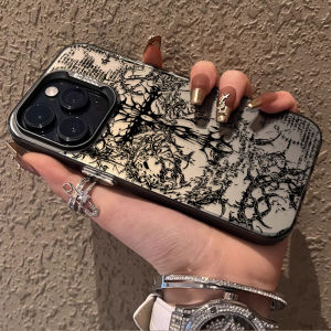 Bandai | Ốp Lưng Gothic Thorn Cross Mark Matte Cho Samsung Galaxy A Series A26 A36 A56 A25 A35 A55 A34 A54 A13 A33 A53 5G A06 A16 A15 A14 A23 A52 A52S A31 - Bảo Vệ Hai Lớp Chống Trầy Xước