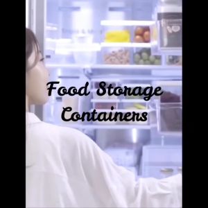 Transparent Container For Storing Food 4 Pieces Food Grade Meal Box Set For Home Fridge Storage Space Saving Organizer
