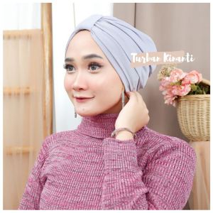 Ready Stock - COD - Turban Instan Polos Jersey Korea Dewasa/Turban Olahraga/Turban Senam/Turban Renang