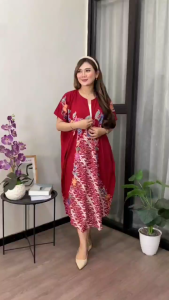 Daster Lowo Batik Cap Halus – Daster Rayon Adem JUMBO