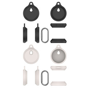 [Vktech] Temperature Sensor Silicone Protective Cover Keychain for Google Nest 2nd Gen Smart Home Accessory Durable and Lightweight