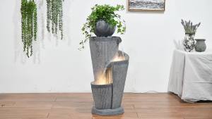 Water Fountain indoor feng shui home decoration items water fountain decorative accessories water fountain indoor European fountain waterscape living room home transfer