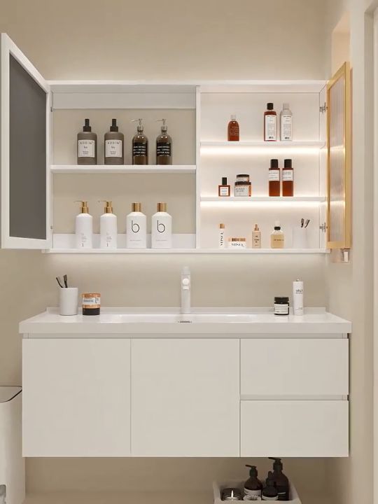 Toilet Storage Cabinet With Mirror Bathroom Sink Corian Whole Toilet ...