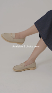 Sepatu Wanita Terbaru 2023 - Dianable - Valleta Loafers Flatshoes Almond