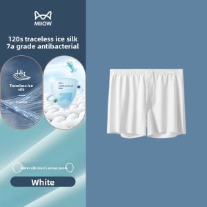 miiow | Cool Ice Silk Mens Briefs Summer Coolness Loose Fit