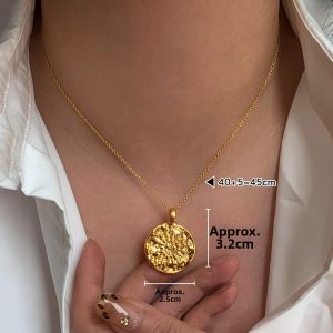 CAFFTI | Elegant Gold Coin Layered Necklace