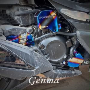 ฝาครอบคอยล์ไฟ ครอบสายดีส การ์ดปั้มน้ำ HONDA FORZA300-350 ของแต่ง FORZA จัดจำหน่ายทั้งปลีกและส่ง แบรนด์ HP สแตนเลสแท้ 100%