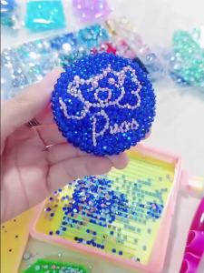3-4mm AB Jelly Resin Nail Rhinestones Round Flatback Glittler Strass Stones Nail Charms Accessories DIY 3D Nail Art Decoration