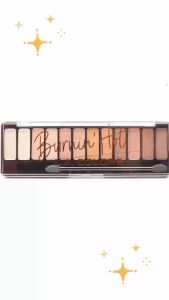 L.A Colors Burnin Hot 12-Pan Eyeshadow Pallete
