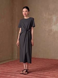 hacikis | Commuter Elegant Waist Slimming Straight Dress
