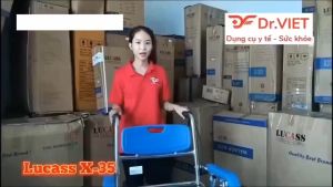 Ghế bô vệ sinh X-35 có bánh xe thắng tay