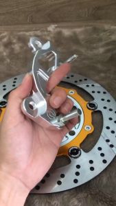 Đĩa thắng Prando 260mm cho các loại xe máy kèm pát SIRIUS FI 260/267mm gắn heo zin theo xe