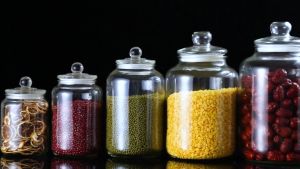 Elegant Glass Food Storage Jar with Airtight Seal for Biscuits & Dry Goods - 2L/3L/5L/8L Options
