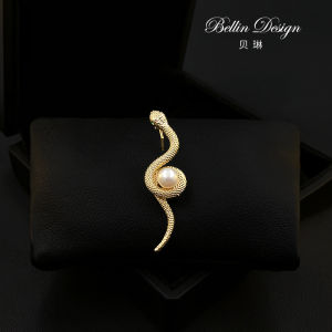 Snake Shape Lapel Pin: A Unique Personalized Suit Accessory
