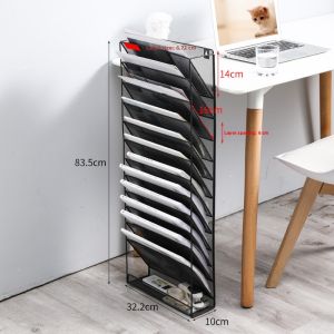 Wall-mounted Metal Document Organizer 3 Layers