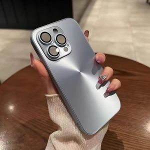 Fashion Candy Color Bling Laser Aurora Pattern Phone Case For iPhone 16 14 13 12 11 15 Pro Max Plus Lens Protection Bumper Cover