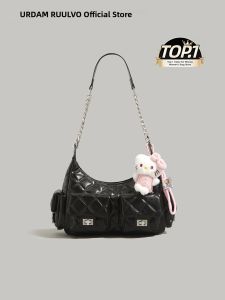 URCDN RDALVO | Túi Đeo Chéo Quilted Dây Xích Sang Trọng cho Phụ Nữ