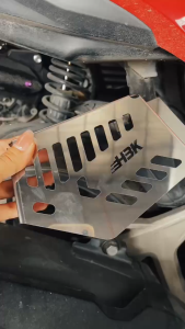 【24H SHIP】HBK Hugger Airblade Reservoir Cover for Honda Click 125/150 Full Cnc Alloy Stainless Steel 1.2mm Thick
