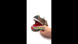 Dino Finger Biting Game Triceratops Edition Teeth Dentist Toy Game Light Sound Effect