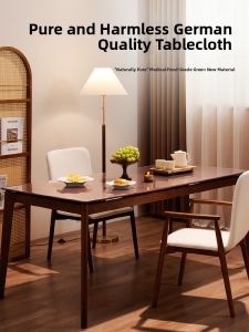 WUYINLIANGPIN | Food Grade TPU Transparent Table Cover Waterproof Oil-Resistant
