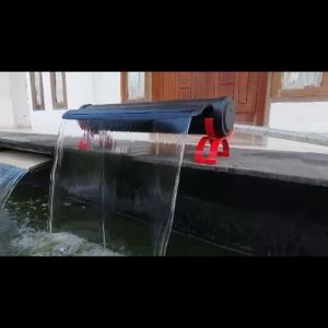 Waterfall Water Fall Tabung Bulat Portable 50cm minimalis modern keren