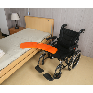 Ehucon Curved Transfer Board for Wheelchair Bed Car Toilet Heavy Duty ABS Mobility Aid for Elderly Disabled Load 150KG