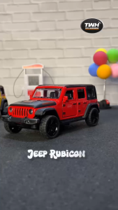 TWH DIECAST JEEP RUBICON WRANGLER MOBIL MODEL SKALA 1/36 KOLEKSI PREMIUM TERBAIK & HADIAH ANAK KADO