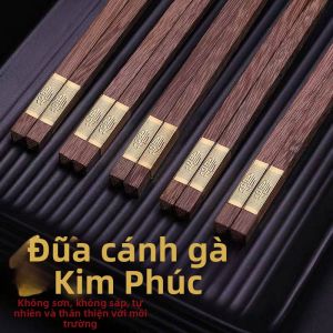 MOMIAN | Đũa Gỗ Trầm Hương Cao Cấp Chống Mốc