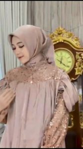 BISA COD - BEST SELLER Brida Dress Bahan Shimmer Mix Squin Payet / Gamis Wanita Terbaru 2024 / Gamis Kondangan Wanita / Dress Muslim Pesta Terbaru 2024 / Fashion Wanita Muslim