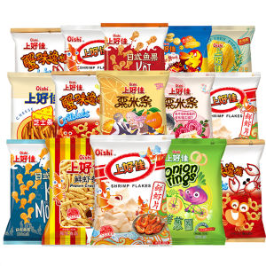 Shanghaojia Fresh Shrimp Snack Large Gift Bag Childrens Gift Retro Treats Satisfy Cravings Childhood Memories Snack