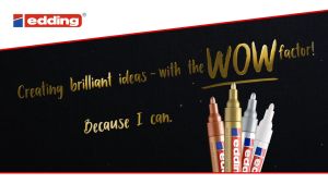 ปากกาเพ้นท์ ปากกาเขียนอะไหล่ Edding 751 (1-2 mm) ผลิตจากประเทศญี่ปูน