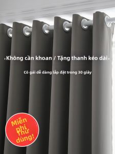ORIENTAL LAN | Light-blocking Easy Install Curtains For French Windows